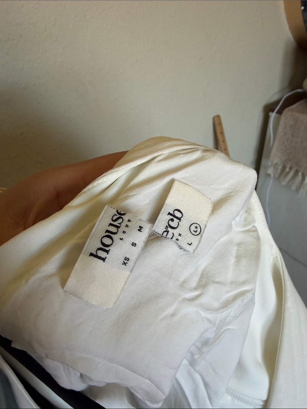 HOUSE OF CB 'Enchant' White Open Back Mini Dress NWOT size XL regular length - Picture 6 of 12